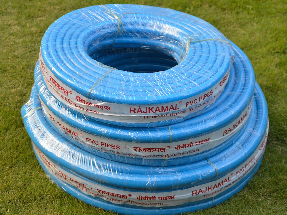 Blue Rajkamal construction pipe coils