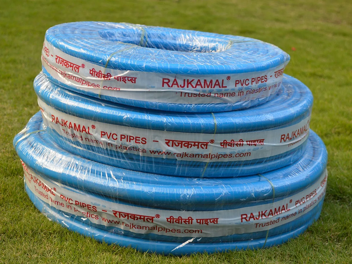 Blue Rajkamal construction pipe coils