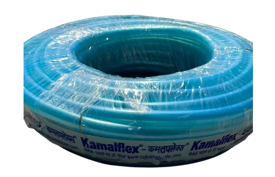 Metallic finish Kamalflex garden pipe coil